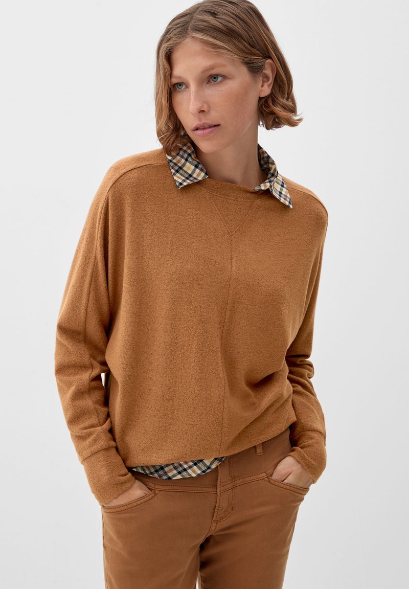s.Oliver Pullover - hellbraun