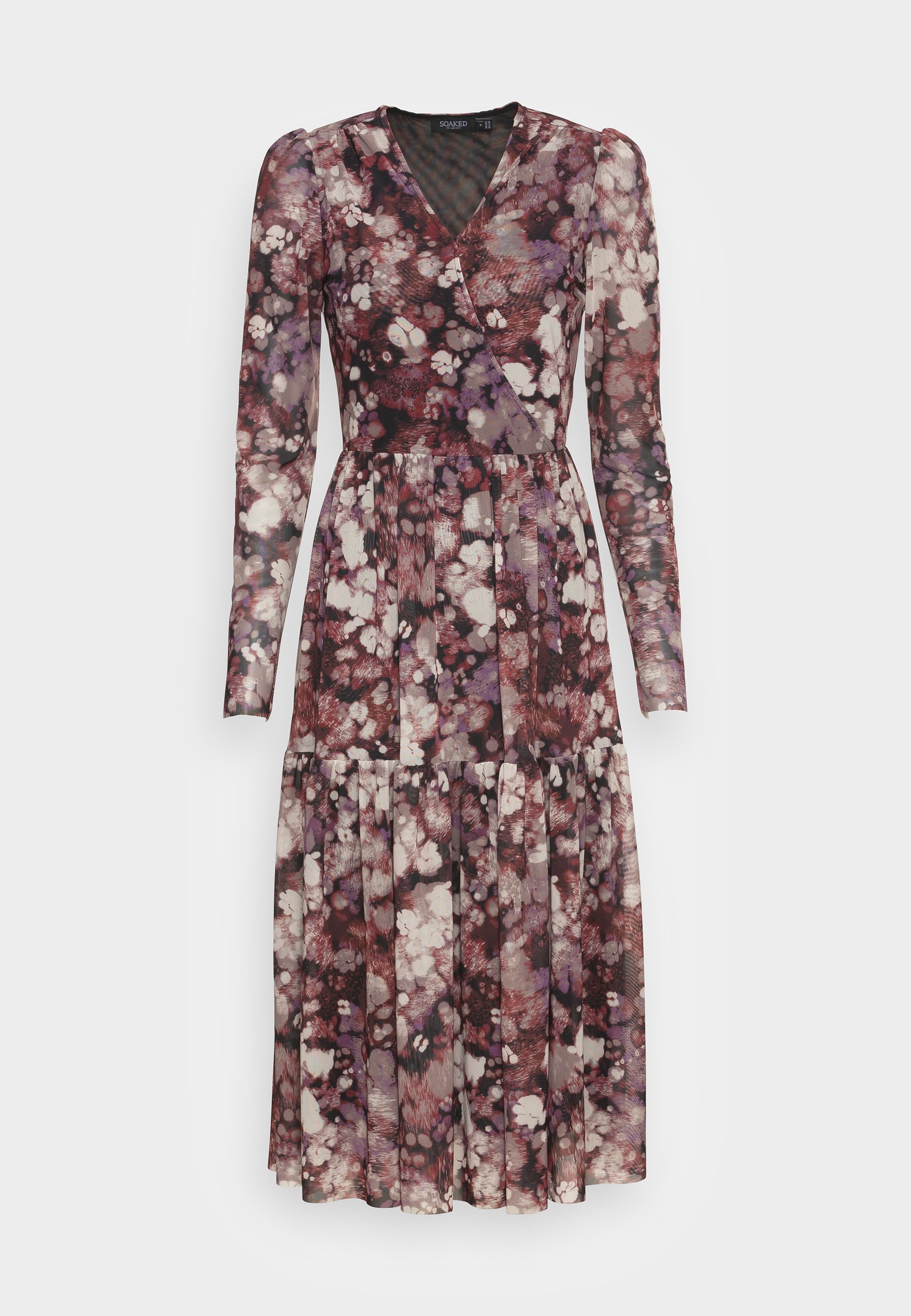 Damen Freizeitkleid - brown splash Damen Freizeitkleid - brown splash