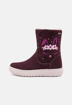 BUNNY TEX - Classic ankle boots - burgundy