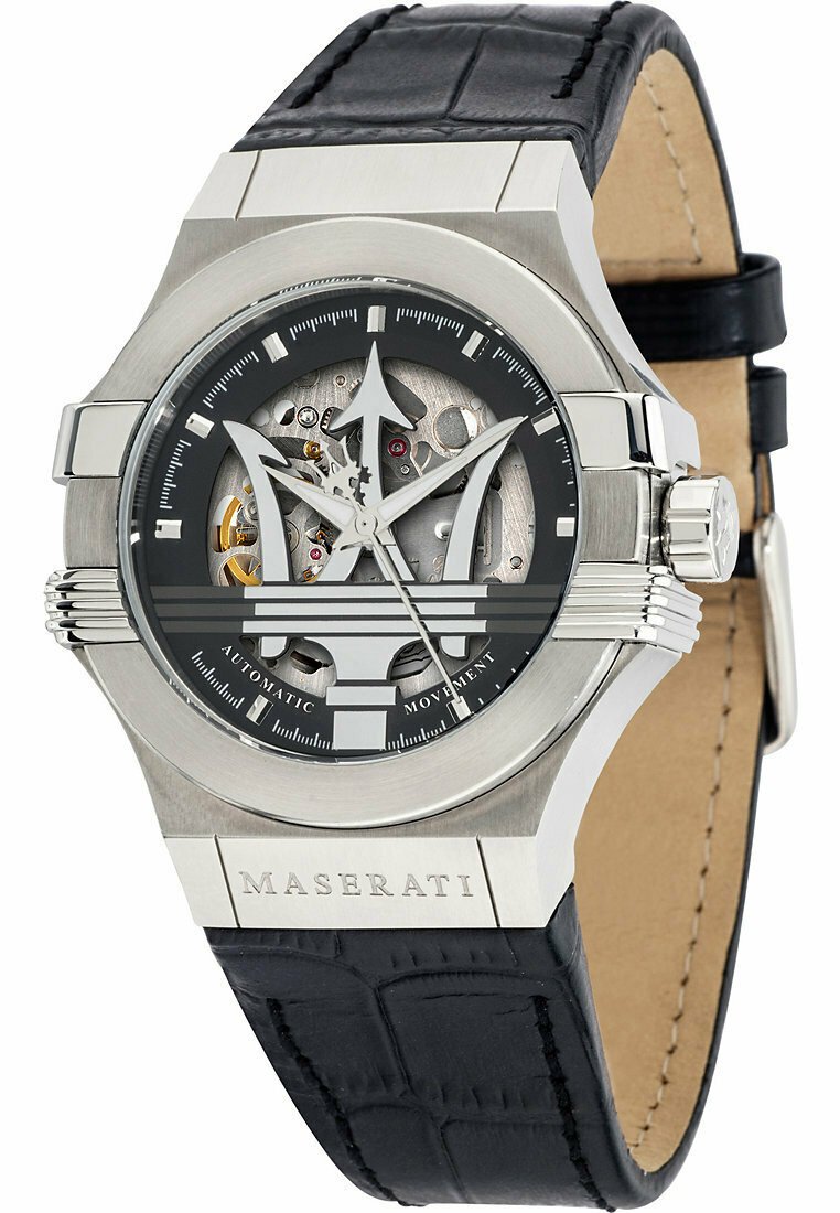 Herren Analoguhren | Maserati AUTOMATIK Uhr silber/silberfarben - BK34239 Herren Analoguhren | Maserati AUTOMATIK Uhr silber/silberfarben - BK34239