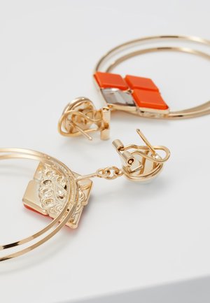 Earrings - orange