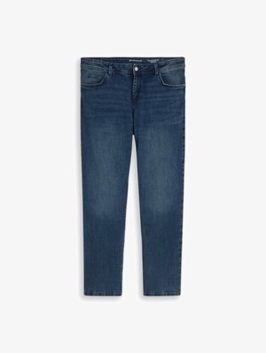 TOM TAILOR, ALEXA STRAIGHT - Jeans Skinny - dark stone wash denim