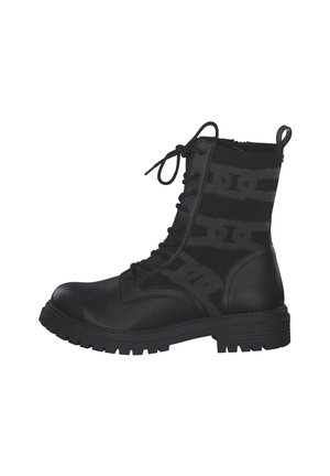 Platform ankle boots - black schwarz