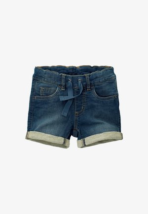 Villervalla WASHED - Denim shorts - blau