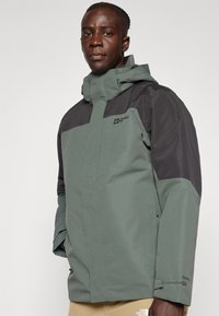Jack Wolfskin ROMBERG 3IN1 - Outdoorjas - slate green