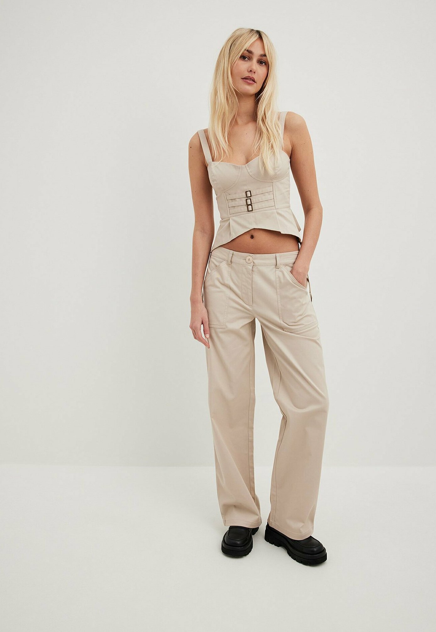 Beige top