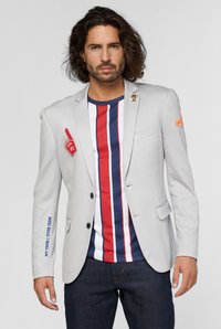 OppoSuits - SPORTS JERSEY  - Americana - grey Imagen en miniatura 1