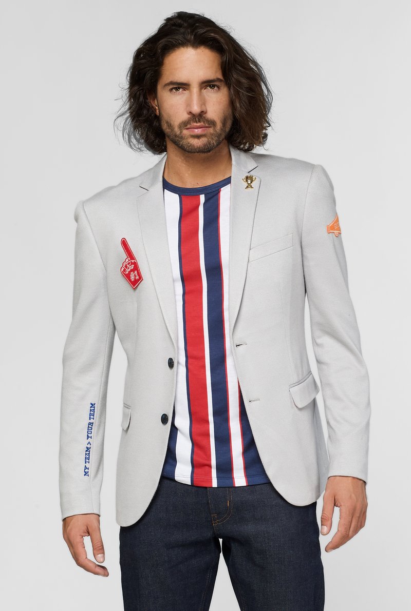 OppoSuits - SPORTS JERSEY  - Americana - grey, Ampliar