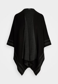 TWO-TONE REVERSIBLE RUANA - Köpeny - black/charcoal