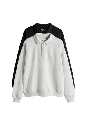 2 PACK RUGBY  - Sweatshirt - black grey marl