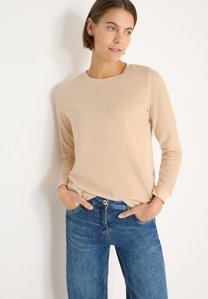 Maglietta a manica lunga - beige