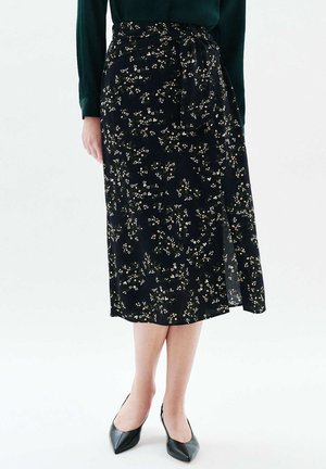 FRENCH BRAND FASHION ELEGANT MODERN JELISE - Gonna a campana - noir