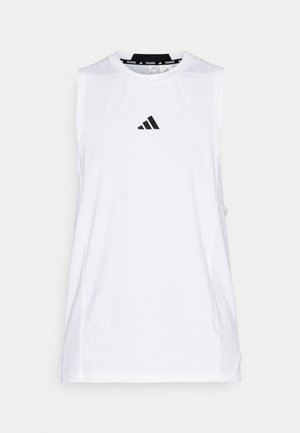 adidas Performance TANK - Topper - white