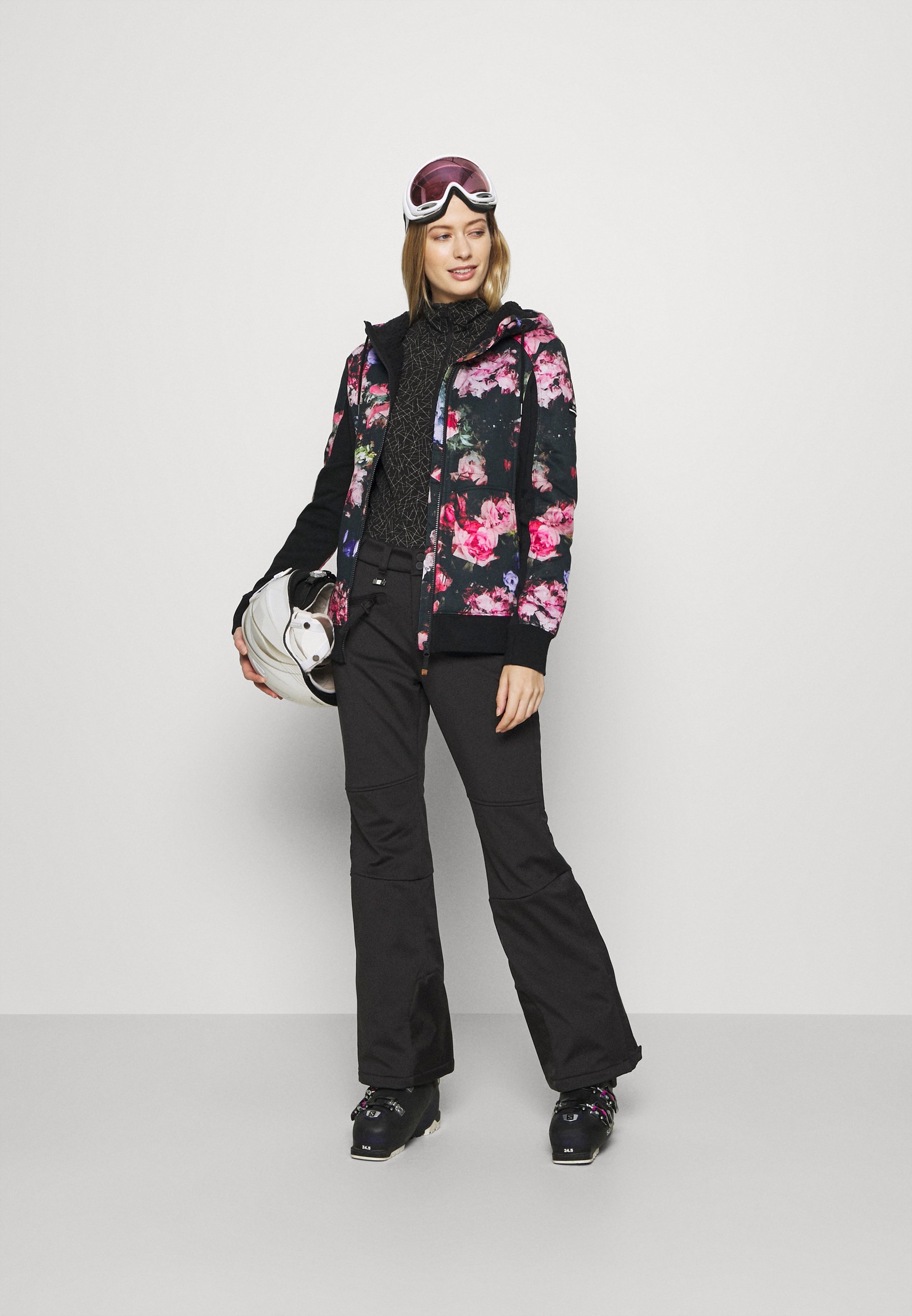 Superdry SLALOM SLIM - Pantaloni da neve - black/nero - Zalando.it
