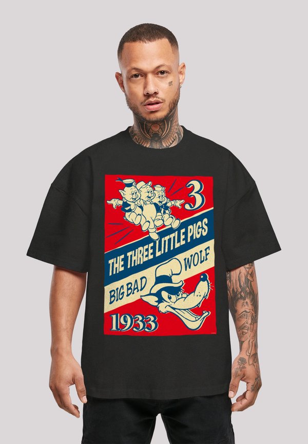 DISNEY THREE LITTLE PIGS AND THE BIG BAD WOLF - T-Shirt print