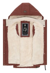 Ragwear HESTY - Strukirani kaput - terracotta