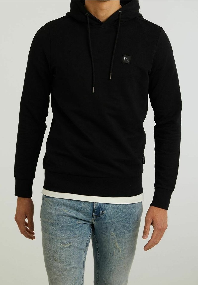 CHASIN' Jersey con capucha - black