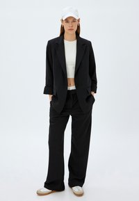 Koton WIDE LEG - Pantaloni - black