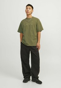 Jack & Jones Apdrukāts T-krekls - cypress