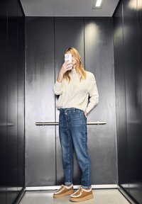 Street One Jeans mom fit blau/blu Zalando