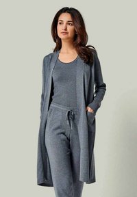 YOU LOOK PERFECT MERINO WOOL LOUNGEWEAR SET 3 PIECES - Nachtwäsche Set - anthrazit
