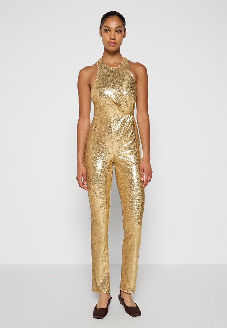 PATRIZIA PEPE Jumpsuit goudkleurig