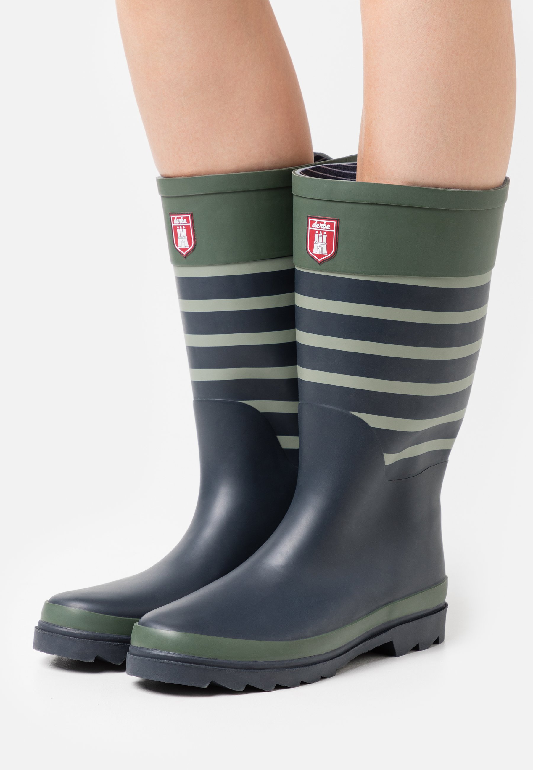 Derbe Wattpuuschen Derbe Gummistiefel GefÃ¼ttert Derbe