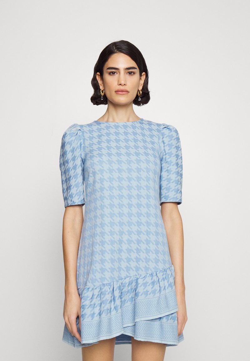 SUMMERY Copenhagen LOUISE DRESS Freizeitkleid ballad blue/hellblau