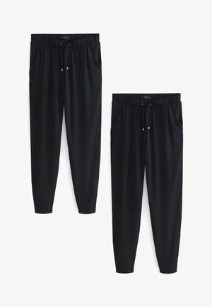 2 PACK - Pantaloni de trening - black