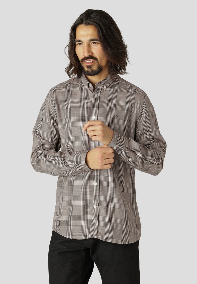 Clean Cut Copenhagen SÄLEN Shirt brown check/brown Zalando.ie