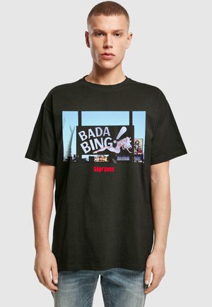 THE SOPRANOS - BADA BING CLUB HEAVY  - T-Shirt print - black