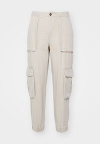 FRIEDA TROUSER - Pantaloni cargo - natural white
