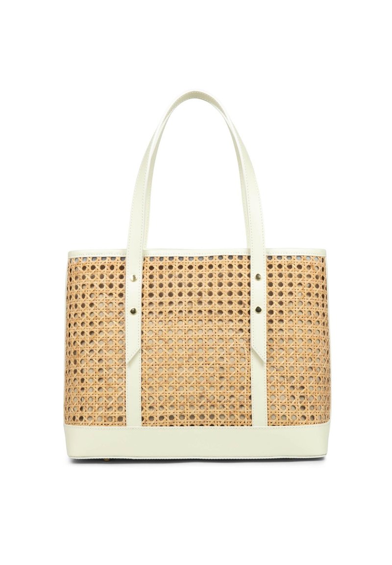 LANCASTER CANNAGE ROTIN - Handtasche - ecru