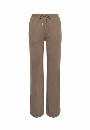 Long Tall Sally WIDE JOGGERS - Tracksuit bottoms - brown