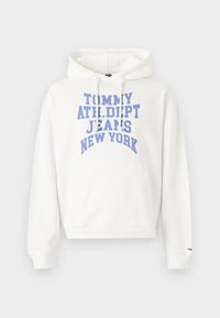 VARSITY HOOD - Sweatshirt - ecru