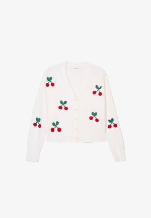 Cache Cache KURZE BESTICKTE - Cardigan - ecru