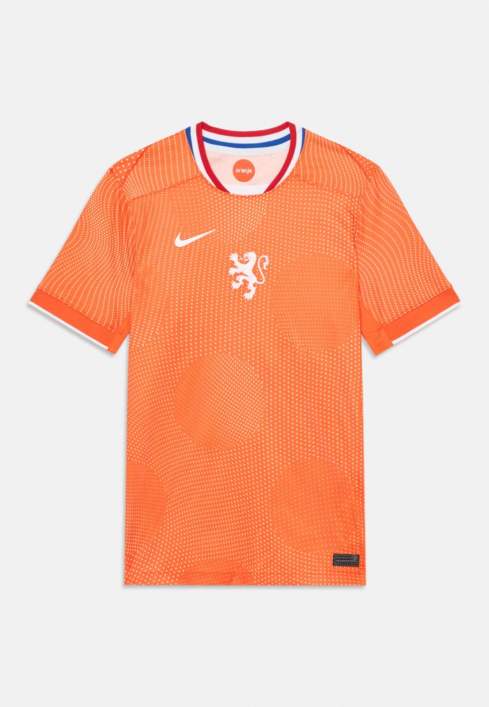 Nike EC25 NETHERLANDS JERSEY UNISEX - Sports T-shirt - safety orange/white (Women's)