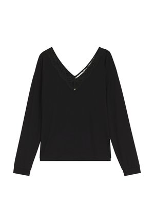 BOSS, BLOSSOM_LS-TOP - Maglia del pigiama - black