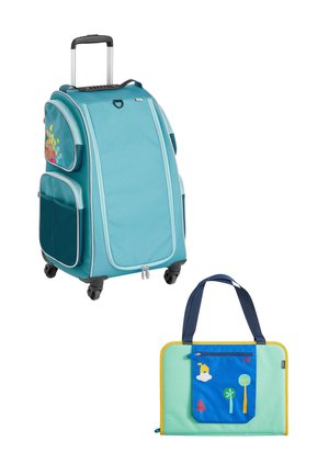 SCHRANKTROLLEY 4 ROLLEN UND KREATIV - Valise à roulettes - marine