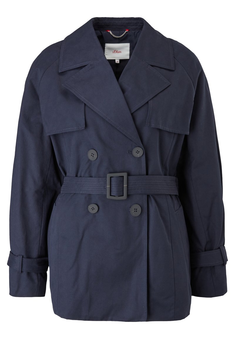 s.Oliver Trenchcoat donkerblauw
