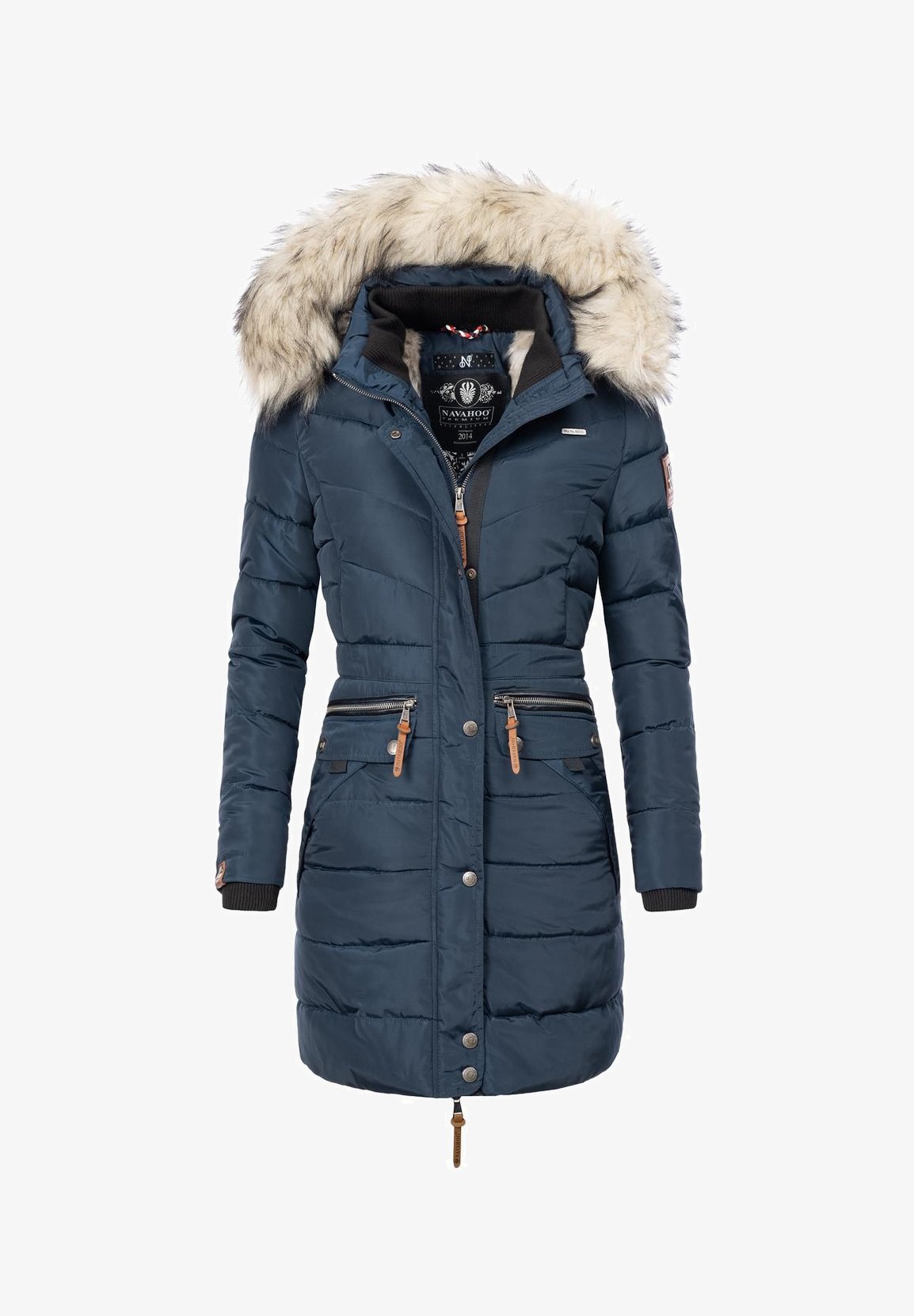 Navahoo Paula Winter coat blue Zalando