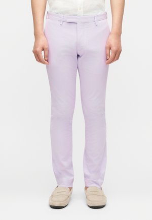 FLAT FRONT - Παντελόνι - spring iris