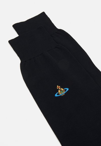 Vivienne Westwood UNI COLOUR PLAIN SOCKS UNISEX - Calcetines - black