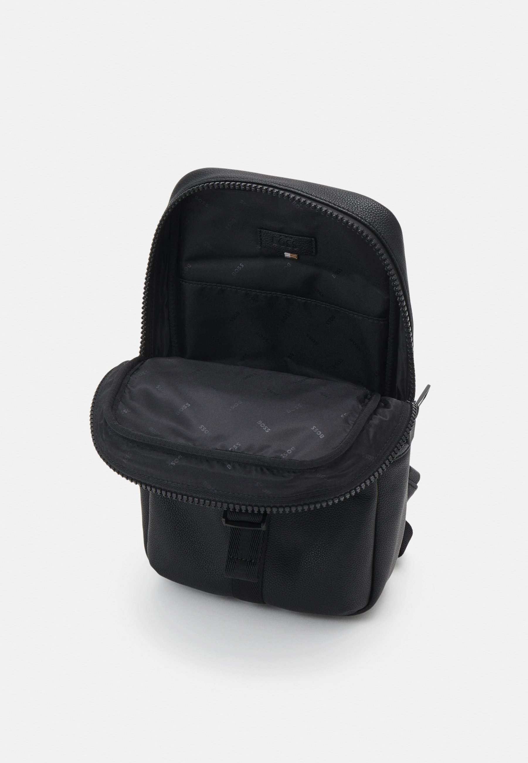 BOSS RAY MONOSTRAP UNISEX - Cross body bag - black - Zalando
