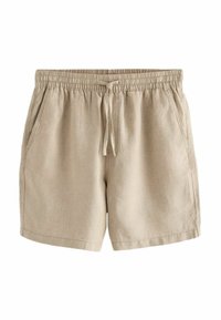 REGULAR FIT - DRAWSTRING WAIST - Šortai - stone