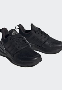 adidas Performance RAPIDASPORT BOUNCE LACE - Zapatillas running asfalto - core black   core black   iron metallic