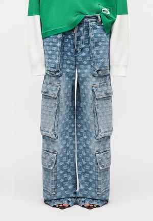 Dsquared2 Blugi largi - navy blue