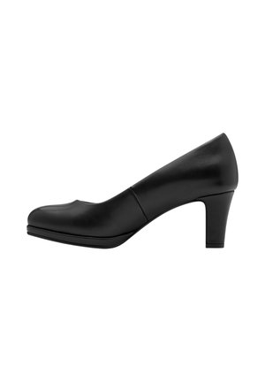 Plateaupumps - noir