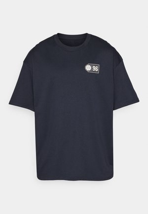 Under Armour HOOPS COURTSIDE  - Print T-shirt - black/stone