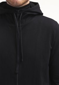 Filippa K Sudadera con cremallera - black